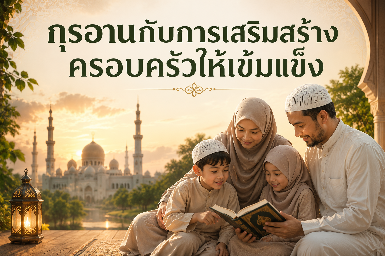 กุรอานกับการเสริมสร้างครอบครัวให้เข้มแข็ง